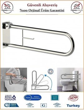 Mafsallı Engelli Tutunma Barı - Bedensel Engelli Tutunma Barı - 73x23
