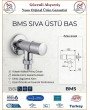 Bms Zaman Ayarlı Sıva Üstü Bas 3/4'' - %100 Prinç