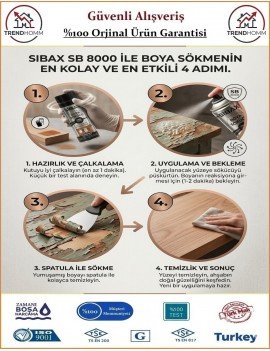 Sibax Boya Sökücü Sprey - 400 ML