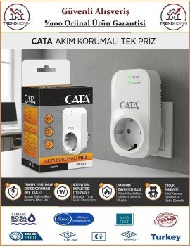 Cata Akım Korumalı Priz - 4000W