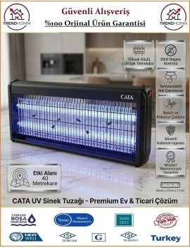 Cata Sinek Öldürücü Cihaz - 2x20 - Balastlı - Etki Alanı 40m²