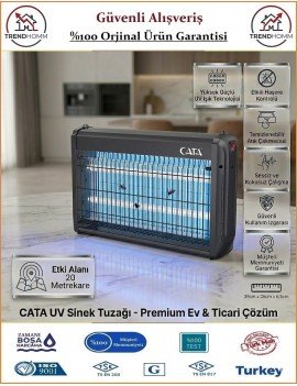 Cata Sinek Öldürücü Cihaz - 2x10 - Balastlı - Etki Alanı 20m²