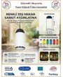 Ağaç Feneri - Beyaz - Dekoratif Bahçe Feneri - Su Geçirmez