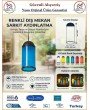 Ağaç Feneri - Mavi - Dekoratif Bahçe Feneri - Su Geçirmez