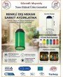 Ağaç Feneri - Yeşil - Dekoratif Bahçe Feneri - Su Geçirmez