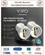 Viko Topraklı Dişi Fiş - 2 Adet