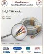 West 3x2,5 TTR Elektrik Kablosu