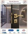 Sofuoğlu Batum Rozetli Kapı Kolu - Albifirin Saten - Wc Banyo