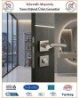Sofuoğlu Batum Rozetli Kapı Kolu - Nikel Saten - Wc Banyo