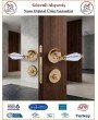 Sofuoğlu Elmas Premium Rozetli Kapı Kolu - Albifirin - Wc Banyo