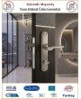 Trendhomm Sedir Aynalı İç Kapı Kolu - Nikel Saten - Wc Banyo - Sağ