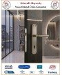 Trendhomm Parçalı Aynalı İç Kapı Kolu - Nikel Saten - Oda