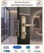 Sofuoğlu Uzay Aynalı Kapı Kolu - Nikel Saten - Wc Banyo - Sol