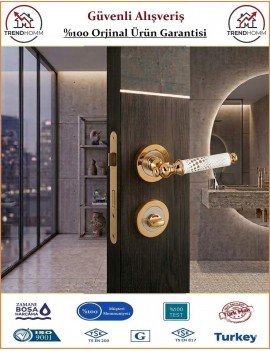 Sofuoğlu Yakut Premium Rozetli Kapı Kolu - Albifirin - Wc Banyo