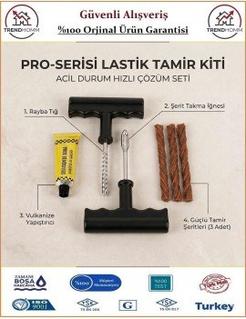Lastik Tamir Seti - Patlak Lastik Fitil Atma Kiti